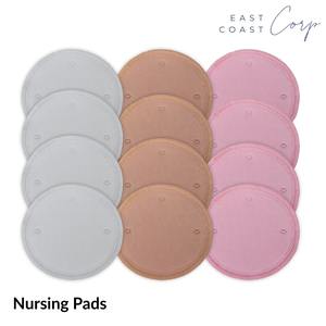Almohadillas de lactancia lavables reutilizables para mamás que amamantan Almohadillas de pezón de lactancia reutilizables de maternidad y almohadillas de leche - Product Image 1
