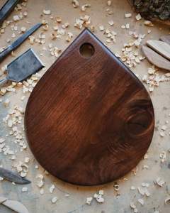 Tabla de cortar de frutas y verduras de queso y Pizza de madera de diseñador de estilo moderno bloque de charcutería de corte de lujo a bajo precio - Product Image 4