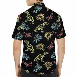 Chemises hawaïennes personnalisées pour hommes et femmes, design à manches courtes et boutons, respirantes, anti-rides, pour l'été et les vacances en famille, vente en gros - Product Image 3