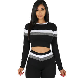 Nouvel ensemble d'entraînement de gymnastique sublimé imprimé pour femmes Leggings et soutien-gorge de yoga pour femmes en gros - Product Image 5