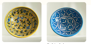 Elégant bol en céramique violette de 10 pouces, chef-d 'œuvre artisanal fabriqué à la main, motifs détaillés, accents vibrants et audacieux, respectueux de l'environnement - Product Image 3