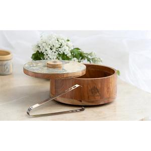 IndianArtVilla Wooden Serving & <b>Storage</b> Box for Multipurpose-8 Inch Tabletop for Home Hotel & Restaurant Use - Product Image 4