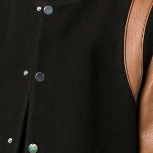 Veste universitaire pour hommes, fabrication OEM personnalisée, commande en gros pour équipe, prête à l'emploi - Product Image 6