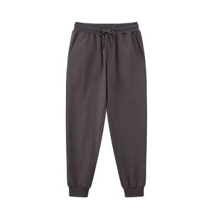 Pantalons de sport de haute qualité en coton pour hommes avec logo personnalisé, taille haute, pour la salle de sport, l'entraînement, le fitness, décontractés, streetwear - Product Image 2