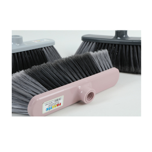 Balai à poils en nylon écologiques et durables avec manche en plastique pour le nettoyage des sols de la maison et de la cuisine - Product Image 1