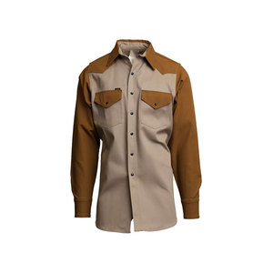 Camisa básica de oficina con cuello moderno con puños de botón Transpirable Impermeable Multiusos para escritorio Cena Transiciones Estructura sutil - Product Image 5