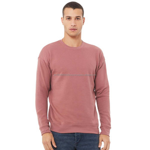 Sweat-shirt décontracté pour homme, couleur unie, manches longues, polaire, fermeture éclair, épaules tombantes, col rond, respirant, brodé - Product Image 5