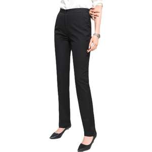 กางเกงทำงานเอวสูงสำหรับผู้หญิงกางเกงทำงานแบบทางการสำหรับฤดูใบไม้ผลิ2025ฤดูใบไม้ร่วง - Product Image 1