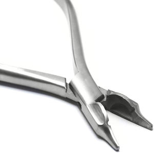 Pince à plier les fils orthodontiques universels en acier inoxydable électrique pour dentisterie, 14 cm, poignée ergonomique, 3 positions de mâchoires, haute qualité, chirurgicale - Product Image 2