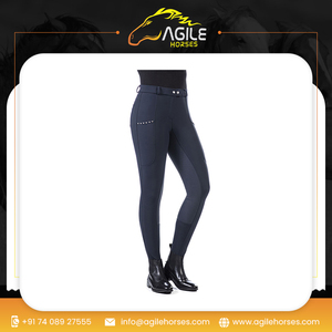 Nouvelle culotte d'équitation personnalisée vêtements équestres vêtements de sport pantalons collants vente en gros culotte d'équitation antidérapante en silicone - Product Image 6