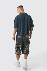 Camisetas Gráficas Casuales Personalizadas para Hombre, Tela de Algodón Transpirable, Corte Ajustado, Manga Corta, Estampados Novedosos, Ropa Urbana para Uso Diario - Product Image 6