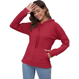 Sudadera Corta Informal para Mujer ARKE ENTERPRISES, 100% Algodón, Transpirable, de Secado Rápido, Mangas Completas, Logotipo y Diseño Personalizables - Product Image 3