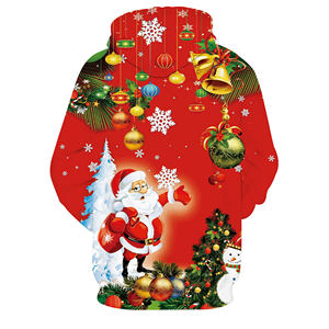 Venta al por mayor de sudaderas con capucha de los hombres de Navidad de buena calidad sudaderas con capucha para los hombres de calidad de poliéster 100% estilo OEC - Product Image 2