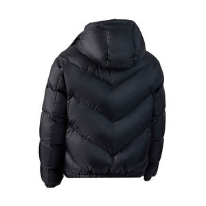 Ventes en gros de vestes matelassées pour hommes, vestes d'hiver pour hommes, col montant à capuche, tissu de haute qualité, broderie de logo personnalisée, design réversible - Product Image 6