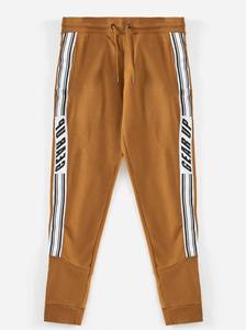 Pantalones de chándal informales de lana para hombre de Otoño/Invierno, pantalones a rayas de lona de algodón 100% cepillado de alta calidad - Product Image 4