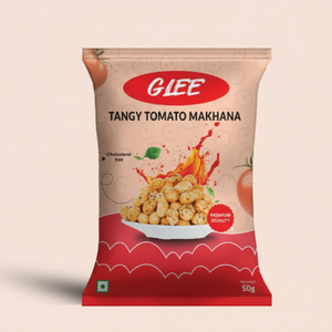 Nueces de Makhana Sabor Tomate Picante, Envasadas en Nitrógeno, 50g, Tostadas, Picantes, Snack Saludable, Listas para Comer - Product Image 3