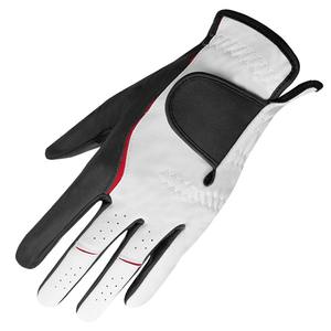 Gant de golf pour homme en PU premium imperméable avec fermeture à scratch, doux et confortable, blanc nacré, main gauche, équipement de sport - Product Image 6