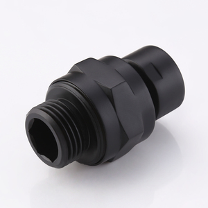 Bras de pomme de <span class=keywords><strong>douche</strong></span> en laiton chromé avec rotule, <span class=keywords><strong>angle</strong></span> réglable, adaptateur pivotant, neuf - Product Image 4