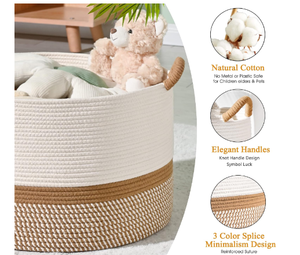 Panier de rangement pour couverture à linge de haute qualité Organisation de la cuisine et utilisation de l'espace Panier de rangement - Product Image 6