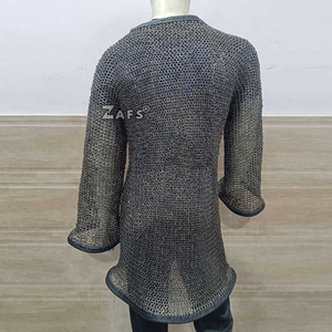 Camisa de Cota de Malla Medieval Premium, Hecha a Mano, de Acero Inoxidable, Huberk, Disfraz Histórico para Recreación, Ferias, Cosplay y Eventos - Product Image 3