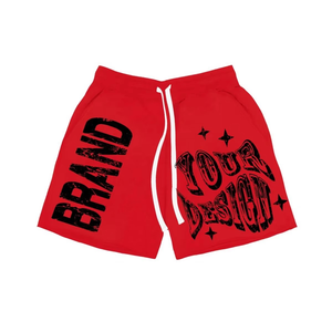 Pantalones cortos informales para hombre, venta al por mayor, diseño de logotipo personalizado, alta calidad, mejor precio, tejido de punto bordado, estampado transpirable antiarrugas - Product Image 4