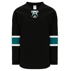 Maillot de hockey sur glace réversible personnalisé avec design et logo sublimés pour hommes, 100 % polyester - Product Image 6