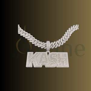 Collar con colgante de ancla de alto pulido para hombre, joyería marítima náutica - Product Image 1