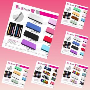 Pince à cils couleur titane pince à cils volume droit mince à 90 degrés pince à épiler logo personnalisé pince à épiler de marque privée - Product Image 6