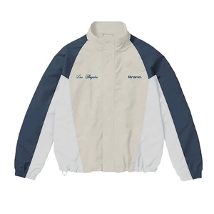 Survêtement unisexe en nylon 100% avec étiquette personnalisée survêtement de sport d'hiver avec taille élastique pantalon de survêtement ensemble de vestes coupe-vent - Product Image 3