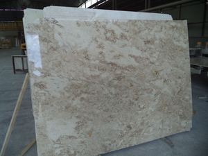 2023 Cappuccino dalle de marbre poli brun terrasse en pierre naturelle pour villa de luxe contemporaine lisse Premium extérieur - Product Image 4