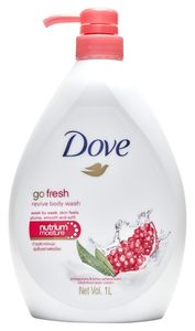 Gel de Ducha Refrescante Go Fresh Revive con Aroma a Granada y Verbena de Limón, 33.8 Onzas (1 Litro), Tamaño Viaje, Control de Grasa - Product Image 4
