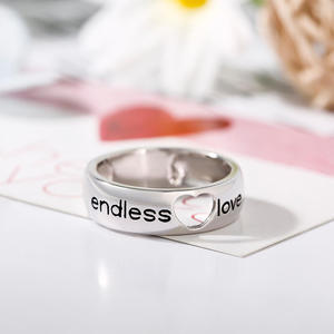 Bague de mariage pour homme Jeulia Endless Love - Argent sterling avec placage rhodium et zircon - Product Image 5