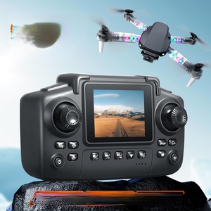 Cheap Hot E88 E99 Drone <b>Remote</b> <b>Control</b> With Screen 50X Zoom Headless Mode Dual Camera Flow Hover Novices Brushless Motor Drone - Product Image 3
