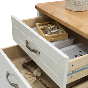 Modern 5-Drawer Dresser, Tall Bedroom Storage Chest, Minimalist Wooden Organizer Unit - Product Image 3