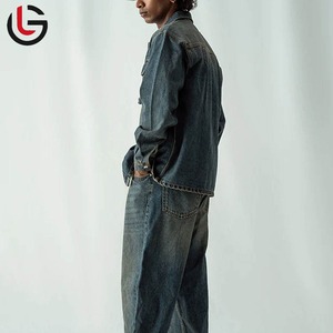 Camisa Vaquera de Hombre de Algodón 100% Ligera Hecha a Medida, Estilo de Lujo, Novedad, Secado Rápido, Transpirable, Estilo Hip Hop - Product Image 2