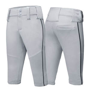 Pantalons de baseball personnalisés pour jeunes et hommes pantalons de softball grande taille vêtements de sport respirants vente en gros - Product Image 3