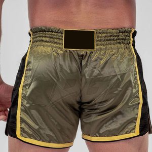 Pantalones Cortos Ligeros de Muay Thai para Hombre con Tela Transpirable, Cintura Flexible, Ajuste Cómodo y Estilo Atlético - Product Image 6