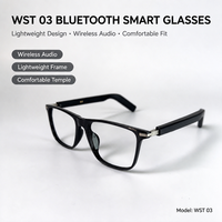 Lunettes Intelligentes Audio Polarisées Photochromiques Sans Fil à Oreille Ouverte pour Musique et Appels OEM ODM Logo Personnalisé