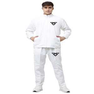 Chándal personalizado para hombre, chándal de lana Poly, diseño personalizado de alta calidad, pantalones y sudaderas con capucha personalizados, chándal con capucha y cremallera completa - Product Image 1