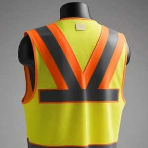 Gilets de sécurité pour hommes garde de sécurité veste uniforme d'hiver gilet haute visibilité logo gilet travail Construction vêtements - Product Image 6