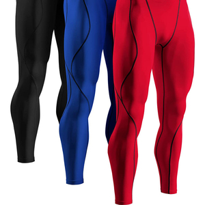 Mallas de compresión para hombre MMA de punto sublimado, mallas antibacterianas transpirables sin costuras para gimnasio Fitness - Product Image 6