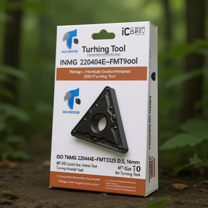 Plaquettes de tournage indexables ISO TNMG 220404E-FMT9325 D.5,16mm MT-CVD revêtues, lot de 10 pour outil de tournage - Product Image 3