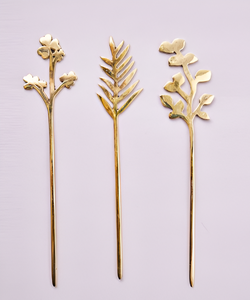 Best Price Gold Floral End Drink Stirring <b>Spoon</b> Beautiful Metal Bar Set for Hotel Restaurant <b>Coffee</b> Shop Parties - Product Image 6