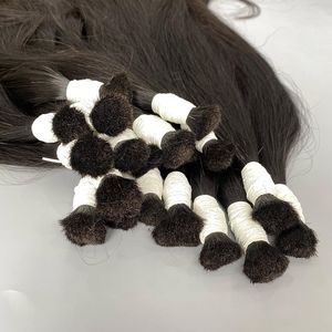 Extensions de cheveux humains vierges de haute qualité Grand stock Cuticule Remy Cheveux alignés en vrac Prix de gros bon marché - Product Image 6
