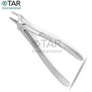 Fórceps de extracción de alta calidad #51S Patrón inglés Premium Acero inoxidable Instrumentos médicos dentales Extracción profesional - Product Image 5