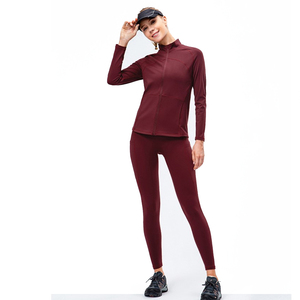 เสื้อแจ็คเก็ตออกกำลังกายสำหรับผู้หญิง ดีไซน์ประสิทธิภาพสูง ให้สัมผัสนุ่มสบาย กระชับพอดีตัว รองรับการเคลื่อนไหวอย่างอิสระ เหมาะสำหรับการฝึกซ้อม - Product Image 6