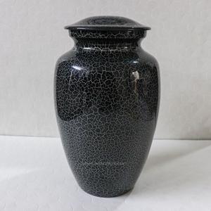 Urnes de haute qualité urnes de crémation en aluminium pour les cendres humaines conception fissurée prix bon marché de l'Inde urnes funéraires fournitures de l'Inde - Product Image 3