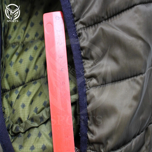 Veste légère de sports de plein air pour hommes design personnalisé veste d'hiver à capuche de style classique d'usine vente en gros - Product Image 6