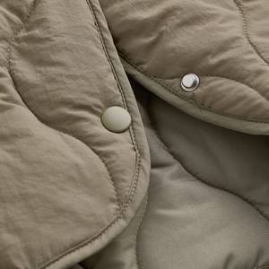 Vestes matelassées décontractées unisexes avec logo personnalisé, vêtements d'hiver, vestes longues et fines à capuche, col montant, vente en gros pour hommes et femmes - Product Image 6