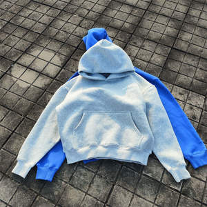 Sweat-shirts à capuche personnalisés avec logo, couleur et design pour hommes, tissu doux et lourd de 330 GSM, vêtements de rue chauds pour l'hiver, sweat-shirt pour hommes - Product Image 5